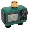 2 Outlet Sprinkler Timer Brass Inlet NH34 Thread IPX5 Water Proof LCD Display Hose Timer