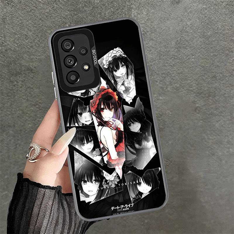 Date A Live Tokisaki Kurumi Shockproof Phone Case for Samsung A17 A16 A15 A14 A37 A57 A36 A56 A26 A35 A55 A25 A34 A54 A24 A13 A2