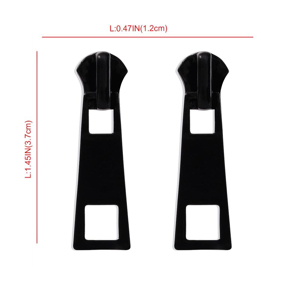 Persönlichkeit Reißverschluss Ohrstecker Modeschmuck für Frauen Ungewöhnliche Ohrringe 2024 Geometrie Ohrring Pop Hip Hop Piercing Schmuck CDN