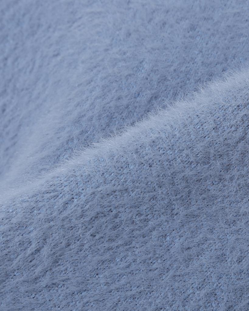 Dimiteulibeullaeg Essential Hairy Round Knit_Sky Blue