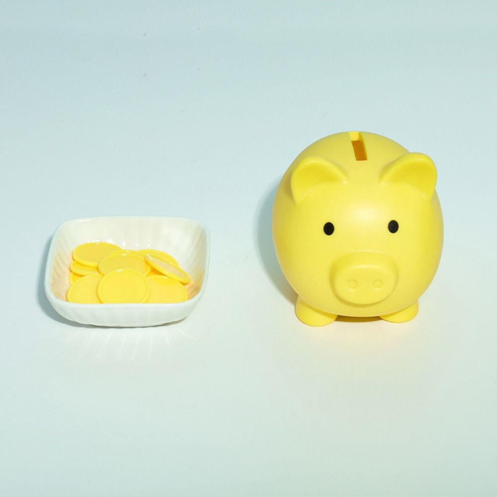 Colorful Piggy Bank Color Matching Toys Creative Toddler Coin-operated Toy  Home Decoration