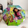 Colorful Friends Dollhouse Umbrella 8-Frame for Travel, Camping, Casual Lightweight Portable Umbrella, Essential for Every Family Holidays Gift
