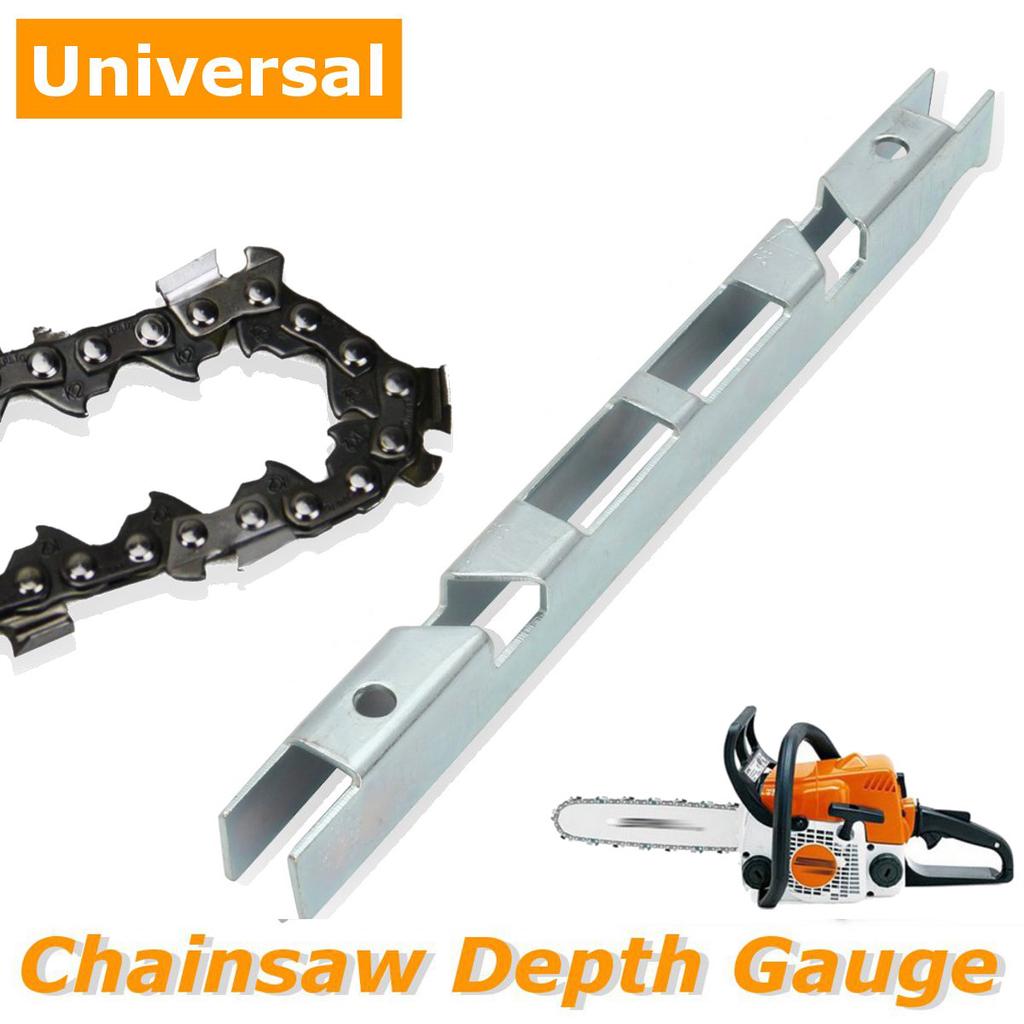 Buy Universal Chainsaw Chain Depth Gauge File Guide Tool & Guide Bar