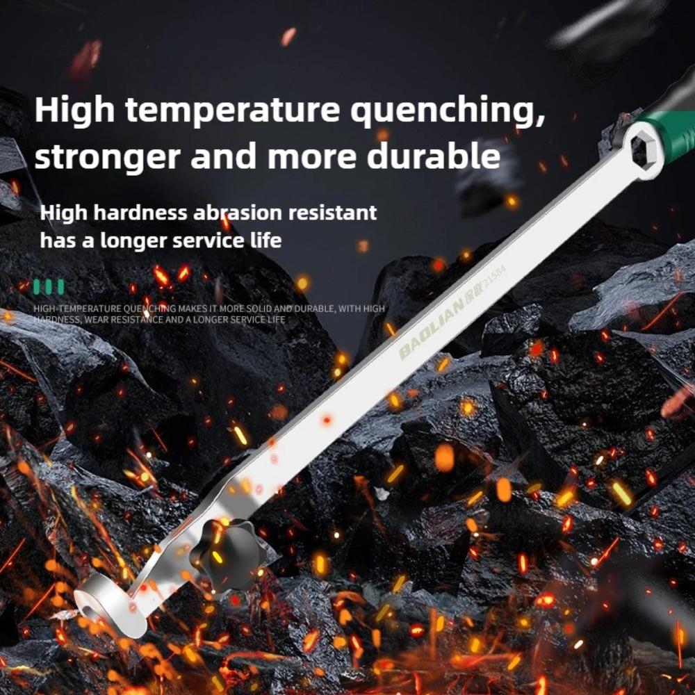 Schraubenschlüsselverlängerung 40/50 cm lang Maulschlüssel Cheater Bar Ratsche Verlängerungswerkzeug Arbeitsersparender Drehmomentverstärker Für Schwer Erreichbare