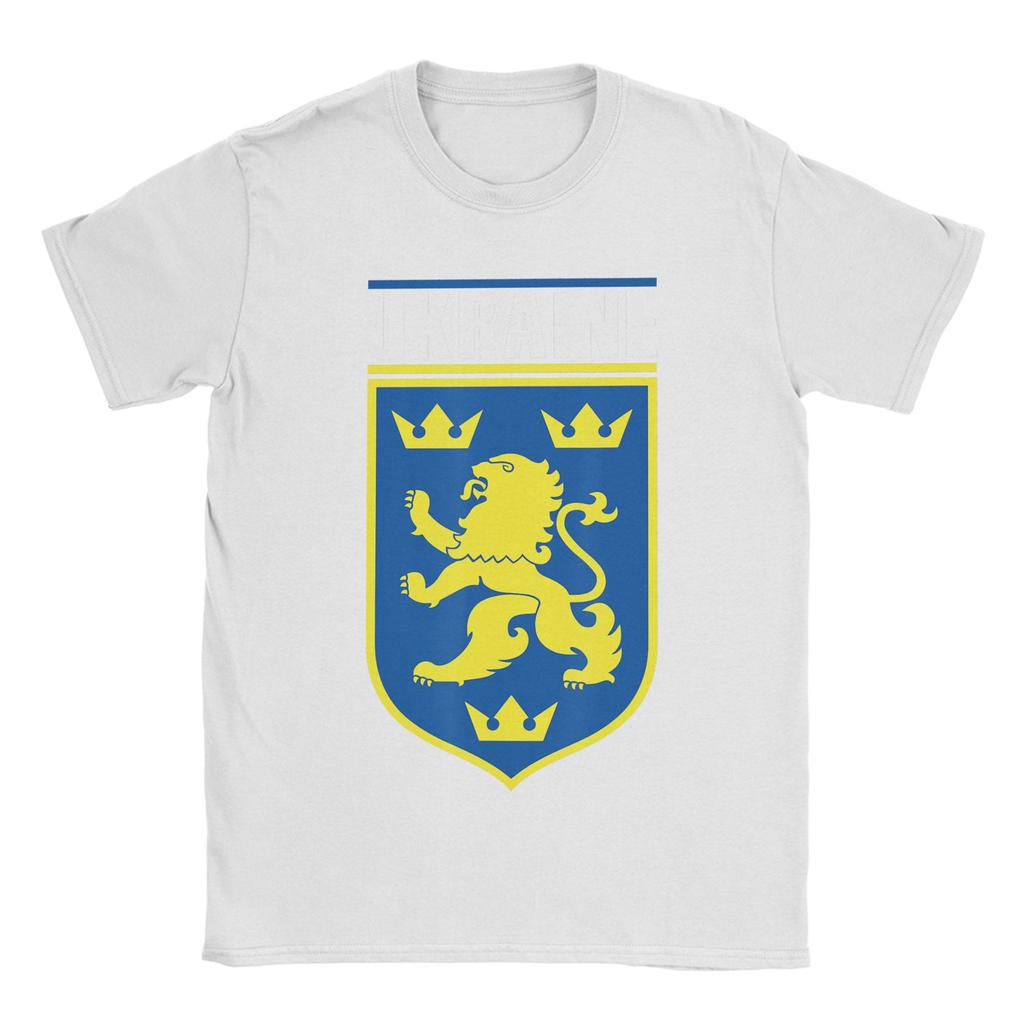 Ukraine Ukrainians Ukrainian Kiev Trysub Flag Unisex T Shirt Fashion Tee Shirt Short Sleeve O Neck TShirts Cotton Plus Size Tops