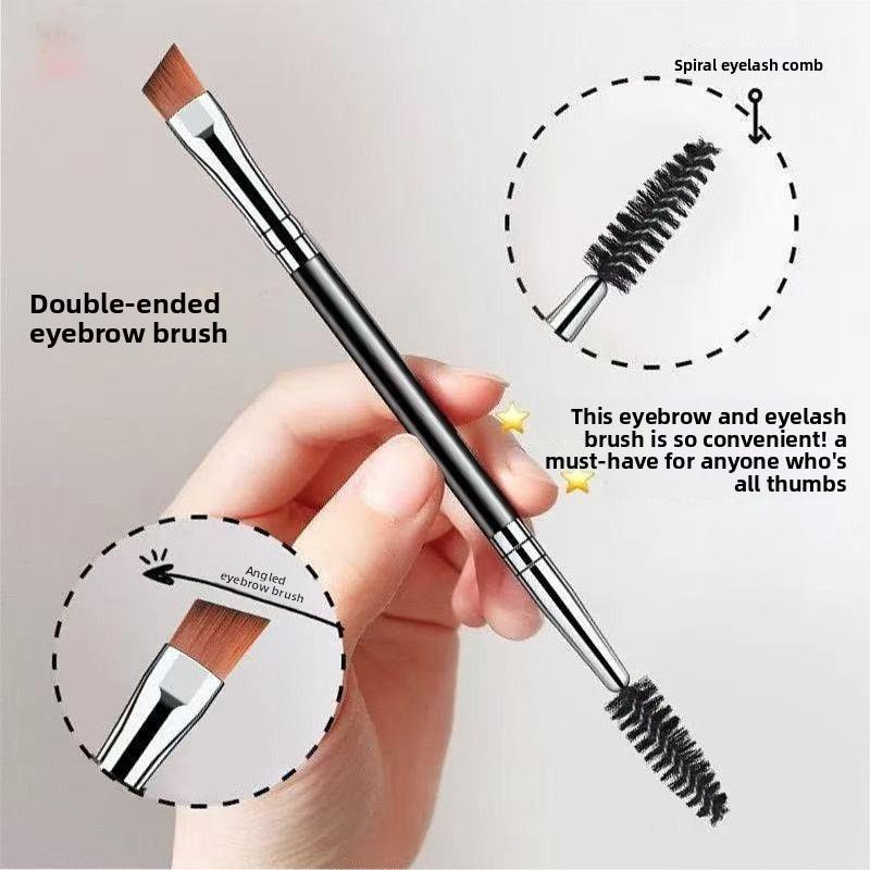 Double Headed Eyelash Perm Lifting Brush Lamination Durable Eyelash Brush Eyebrow Brush Professional Mascara Wands Applicator