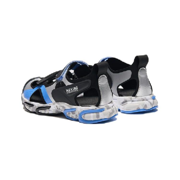 Anta Kids Red Flame Versatile Simple Shock Absorbing Durable Sandals Kids Sandals Black White Blue 312429973-1