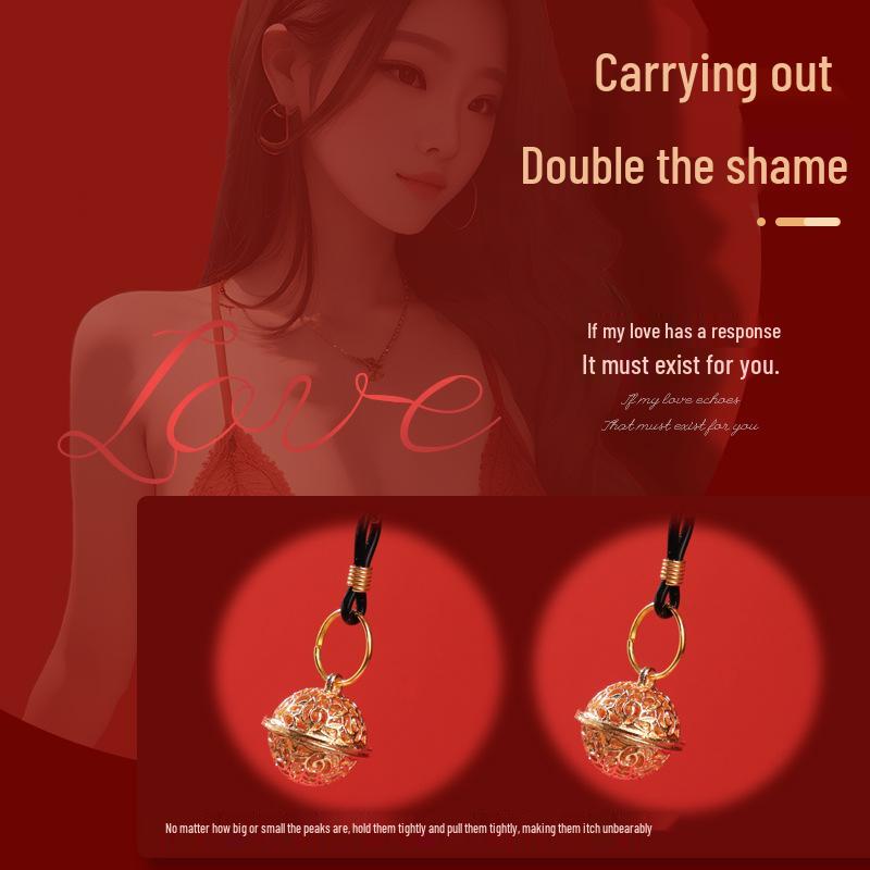 Bell Nipple Clamps: Wearable SM Training Toys for Outdoor Erotic Stimulation and Punishment