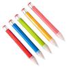 5 Pcs Wooden Large Pencil Kindergarten Pencils Big for Kids Bulk Jumbo Pens Crayon Colored Giant Crayons