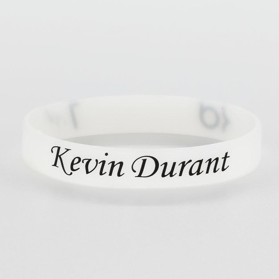 Luminous NBA Basketball Star Signed Silicone Wristband: Kobe, LeBron, Durant