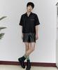 Ogi Faux Leather Shorts