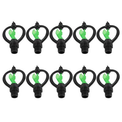 10Pcs Plastic G1/2in Spray Sprinkler Butterflies Rain Shaped Nozzle Agricultural Irrigation