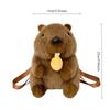 Marmot Plyšový Batoh Kawaii Kapybara Crossbody Plyšová Taška Roztomilá Kreslená Plyšová Bábika Fahsion Kawaii Batohy pre Ženy