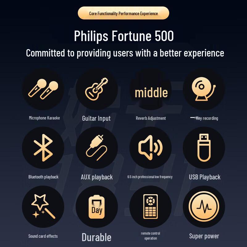 Philips SD139 Outdoor Portable Bluetooth Speaker