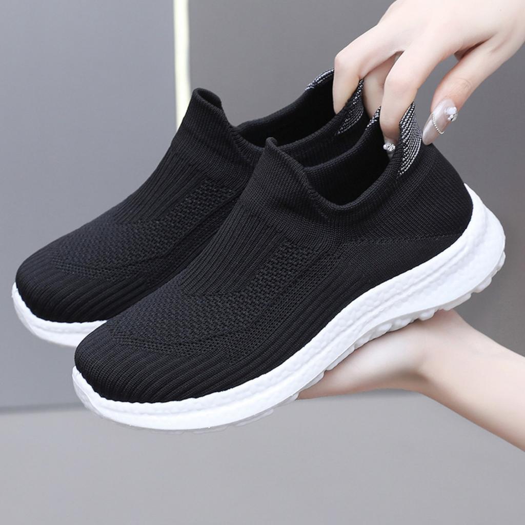 2025 nieuwe mode casual schoenen comfortabele dames ademende antislip sneakers heren mesh platte schoenen