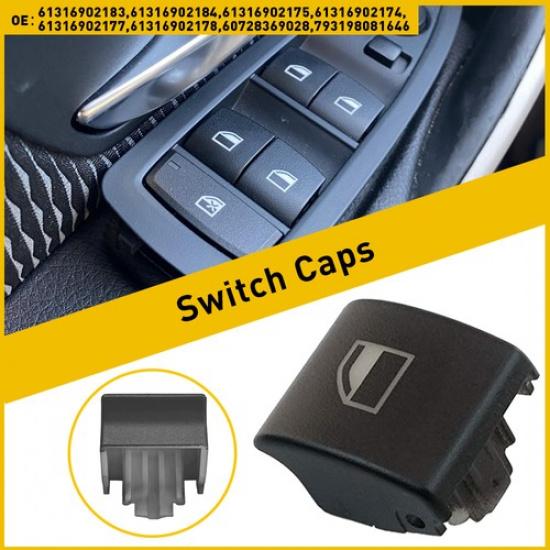 For BMW E46 Window Switch Button Cap 323I 325I 330I M3 328I 32I 325Ci 330Ci