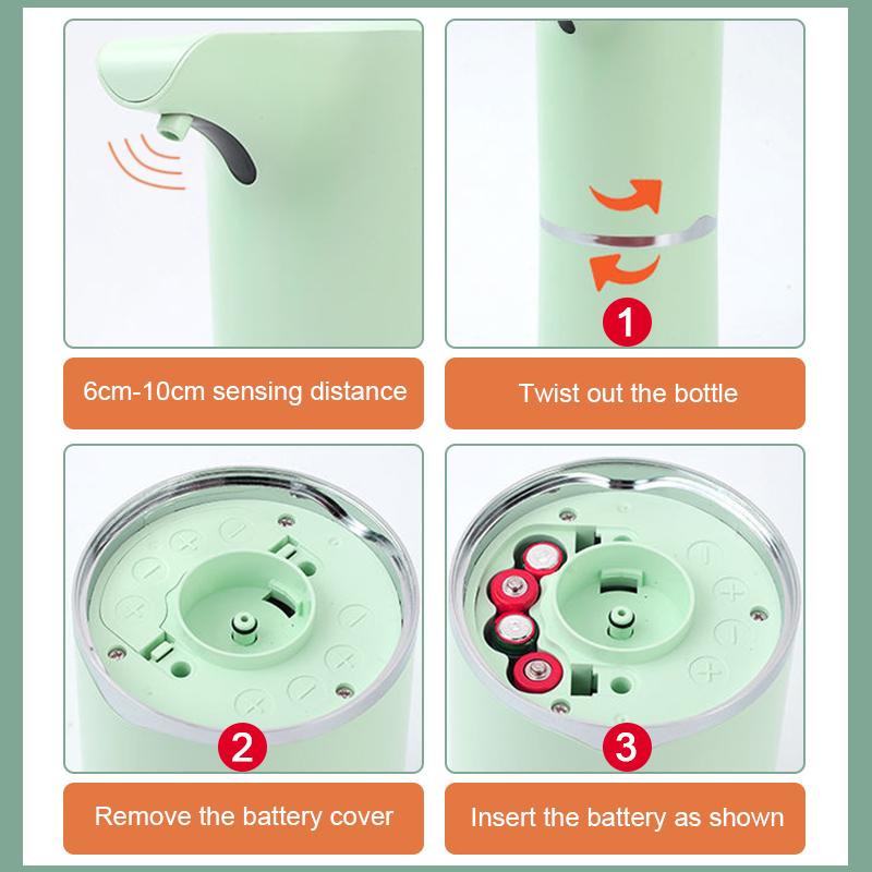 Automatic Soap Dispensers Smart Hand Machine Foam Smart Alcohol Spray Disinfection Hand Sanitizer Machine Bathroom Home El