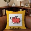 Anime Cchainsaw Man Pochita   Cushion Cover Inches Farmhouse Decor Home Throw Pillow Covers for Couch Decorations