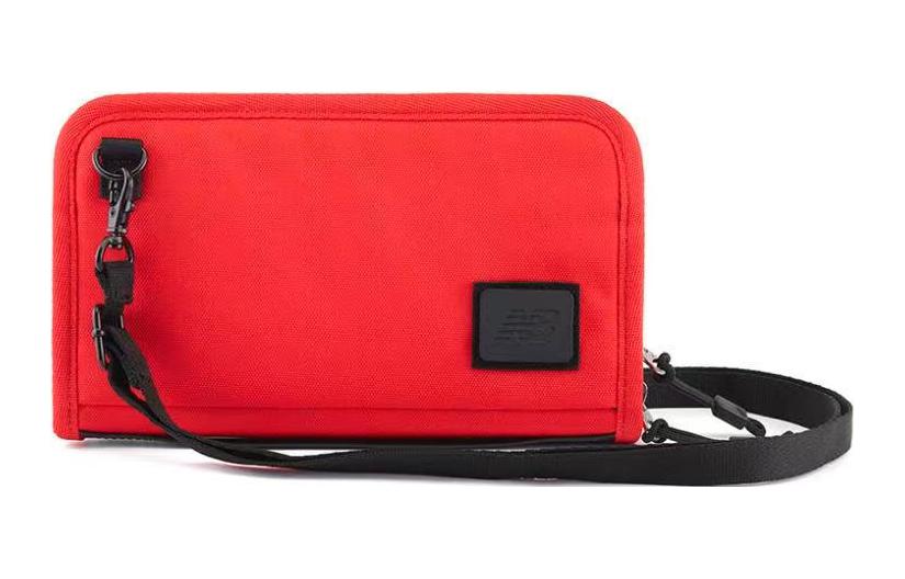 New Balance Fabric One Shoulder Crossbody Clutch Unisex Red GC743033-RD