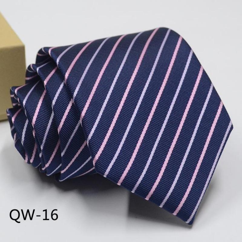 Men'S Dress Business Casual Professional Groom Wedding Best Man Striped Jacquard Fine Gentleman Men'S Premium Tie