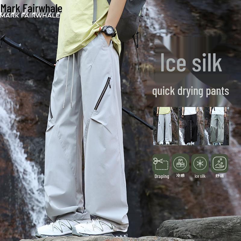 MARK FAIRWHALE Men s Summer Quick-Dry Outdoor Cargo Pants 4XL