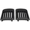 ApplianPar Front Left and Right Side Bumper Lower Grille Fog Light Grill Cover Trim for Nissan Pathfinder 1998-2004