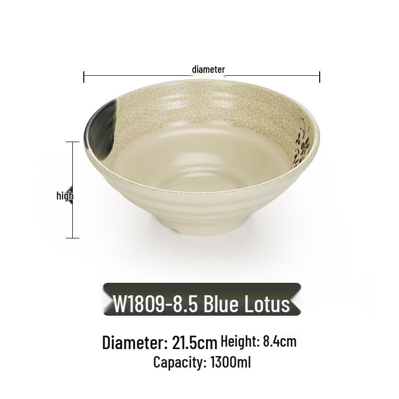 

A5 Melamine Commercial Noodle Bowl