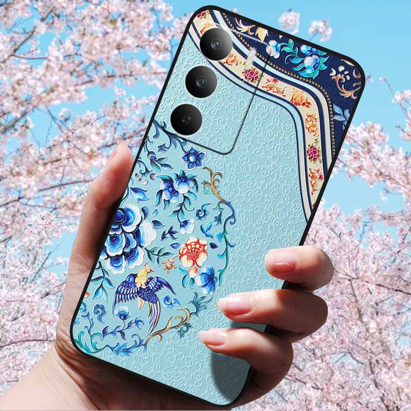 3D Relief Embossed Retro For Realme C75 4G Cases Soft Silicone Back Cover Case For Realme C75 4G 3D TPU Relief Cases 3D C75 C 75