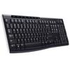 Wireless Keyboard Logitech K270 Black Spanish Qwerty 2.4 GHz