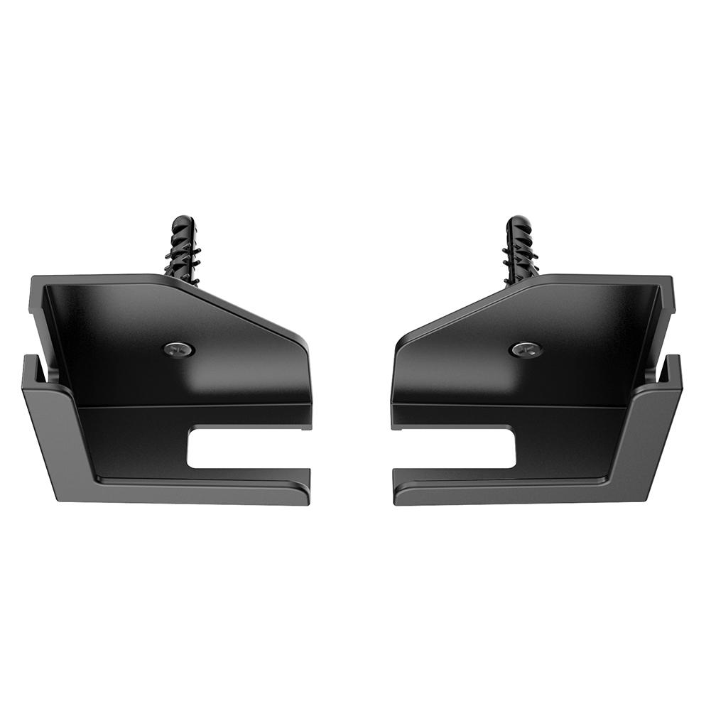 

2 Sets Tablet Wall Mount Phone Holder Wall Hanging Bracket Dock Cable Organizer Stand for IPad/iPhone 15/Samsung/Kindle/E-Reader чёрный