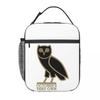 October's Very Own Drake's Owl Insulated Lunch Bag for Women Children Leakproof Food Boxes Thermal Lunch Box Tote