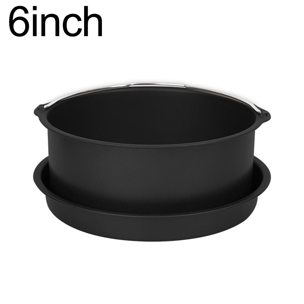 

Air Fryer Accessories Pizza Pans And Handheld Cake Baskets 6 , 7 , 8 , 9 ; Cake Baskets For Baking And Handheld Cake Baskets
