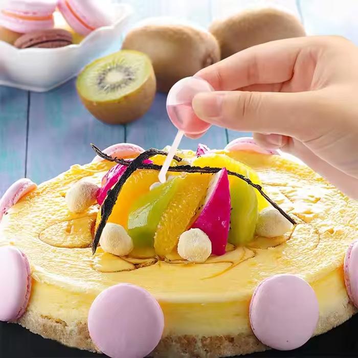 Confectionery Pipettes For Sauces 50 Pcs/4 Ml For Cupcakes And Desserts, Round