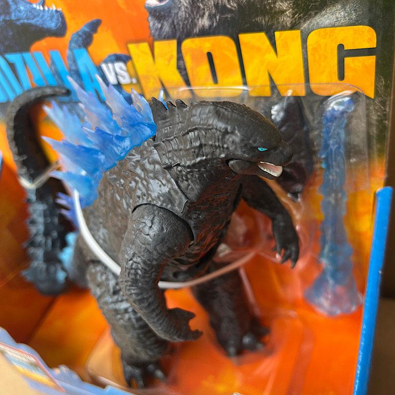 Playmates Godzilla Vs Kong Gojira Godzilla With Heat Ray Action Figure Joints Movable Table Ornaments Model Toy Kids Gift