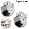 Clothes Tube Support Tube Round End Wall Mount Wardrobe Rail Hanger