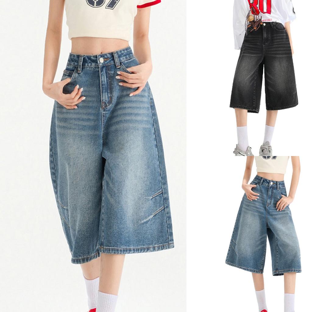 Damskie Wygodne Codzienne Modne Luźne Jeansy