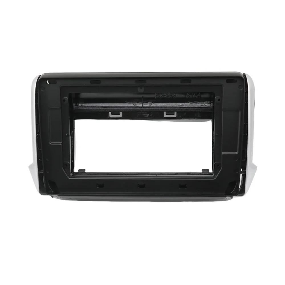 For Peugeot 208 2008 2014-2018 10 Inch Car Frame Fascia Adapter Canbus Decoder Android Dash Installation Kit
