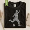 Comfort Colors® Soccer T-Shirt, Football Player Legends Tribute Tee