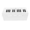 Playable Piano Calendar with 27 Cards 25 Keys Adjustment Volume 1000mAh Rechargble Hand Crank 2025 Desk Calender
