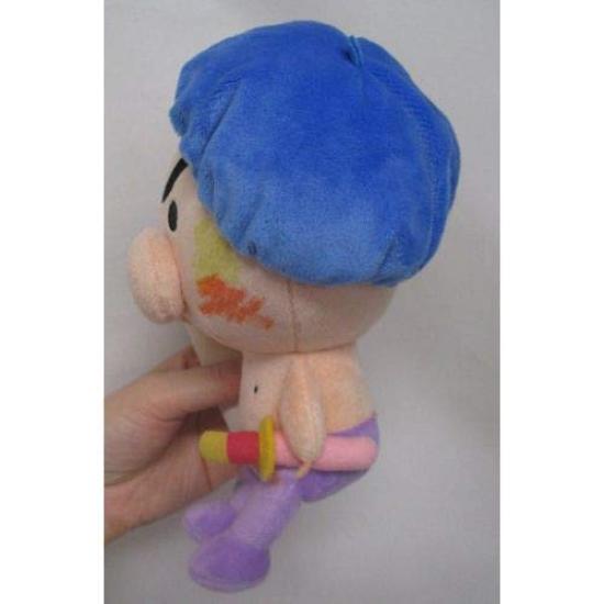 Sanei Boeki Crayon Shin-chan Verwandlung Buriburizaemon (S) Doodle Version. Stofftier, B15 x T11 x H19cm, SN36