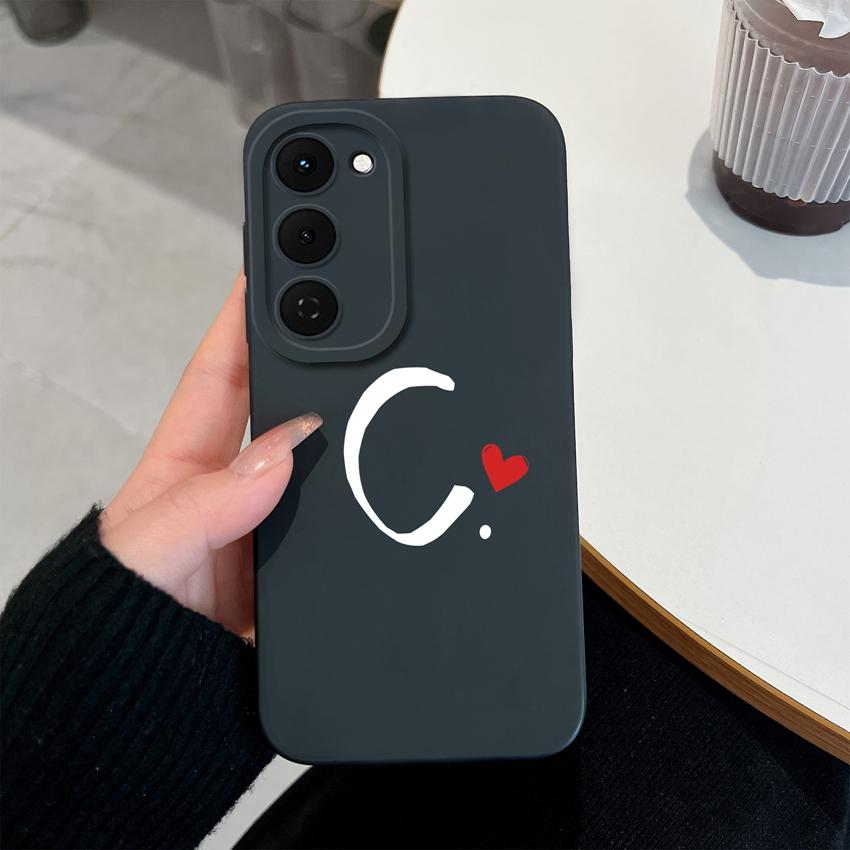 For Tecno Spark 40 Pro+ 4G Case KM7 Phone Cover Popular Letters Pattern Matte Silicone Anti Slip Shell For Spark 40Pro+ 4G Coque