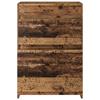 Bathroom Vanity Unit Reclaimed Wood Look 56 x 37.5 x 81 cm Engineered Wood