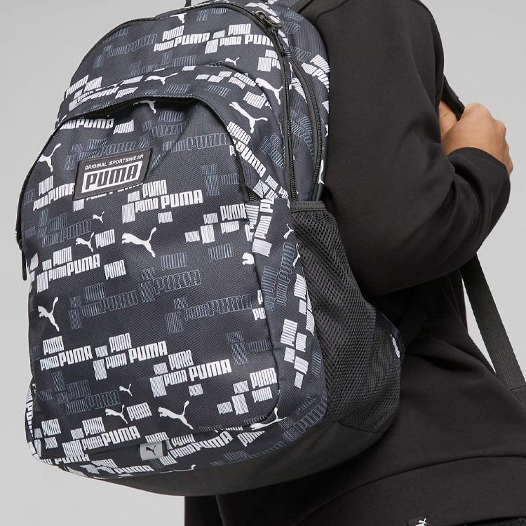 New PUMA Polyester Backpack Regular Women's Blue Black 079133-20