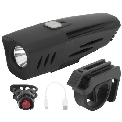 Fahrradlampe Fahrradscheinwerfer USB-Laden Wasserdicht LED Fahrrad-Frontlicht Rücklicht