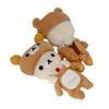 Korilakkuma Cosplay Rilakkuma Plush Toys Bear Wearing Clothes Rilakkuma Stuffed Doll Soft Animal Sofa Pillows Room Decorations