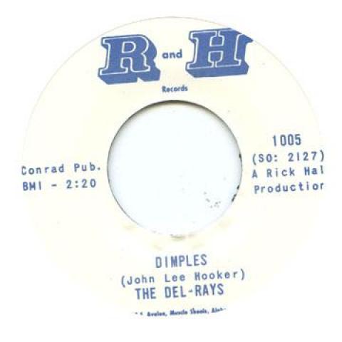 

7inch Record DEL-RAYS - Dimples / Fourtune Teller 1005 R And H 2009 UK Pop