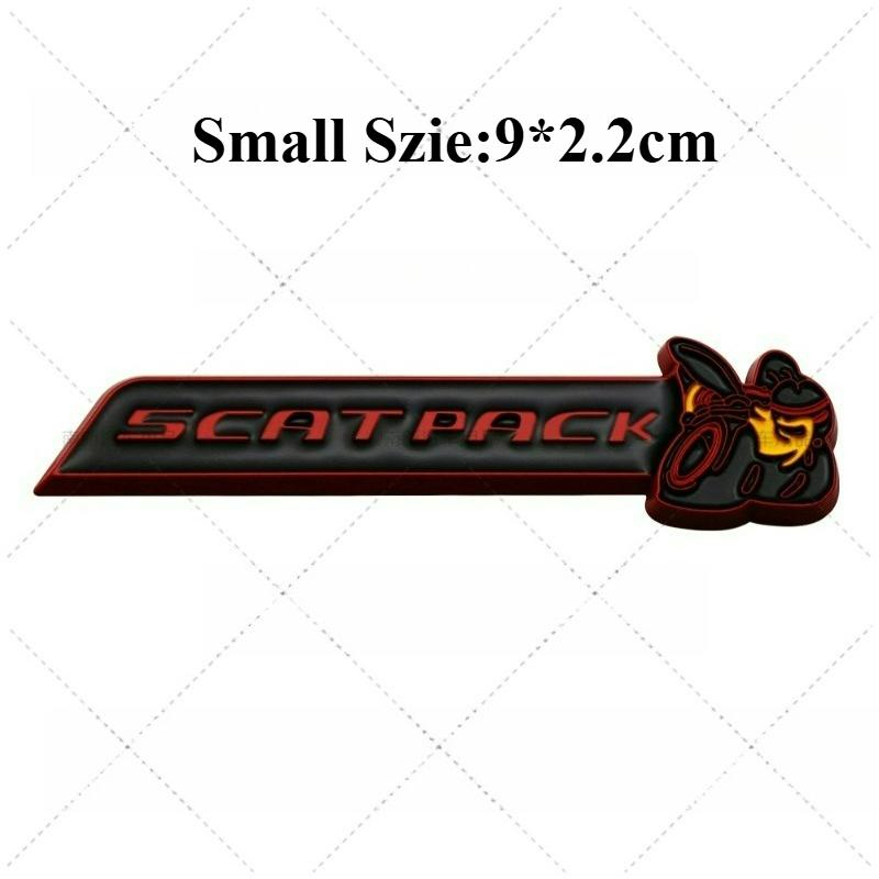 1 шт. Металлический 3D автомобильный стикер SCATPACK 6.4L Стикер-значок Пчела Декорация кузова Защита от царапин Декорация Автомобильные аксессуары