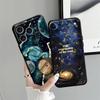 Funda Phone Cover Case for Apple iPhone 17 Pro Max 11 XR XS MAX 13 15 Pro 7 8 12 14 16 Air Planet Pattern
