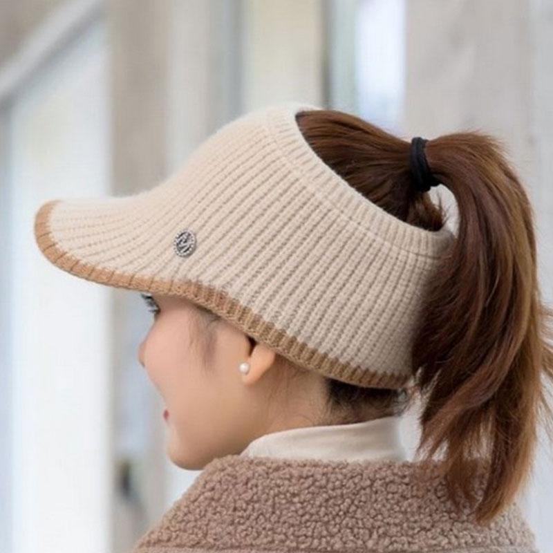 Donne Colore Corrispondente Cappello Invernale Cappello Visiera Lavorato a  Maglia Cappuccio Casual Lettera Vuota Top Sport Caldi Cappellini da  Baseball acquista in modo economico — spedizione gratuita, recensioni reali  con foto — Joom