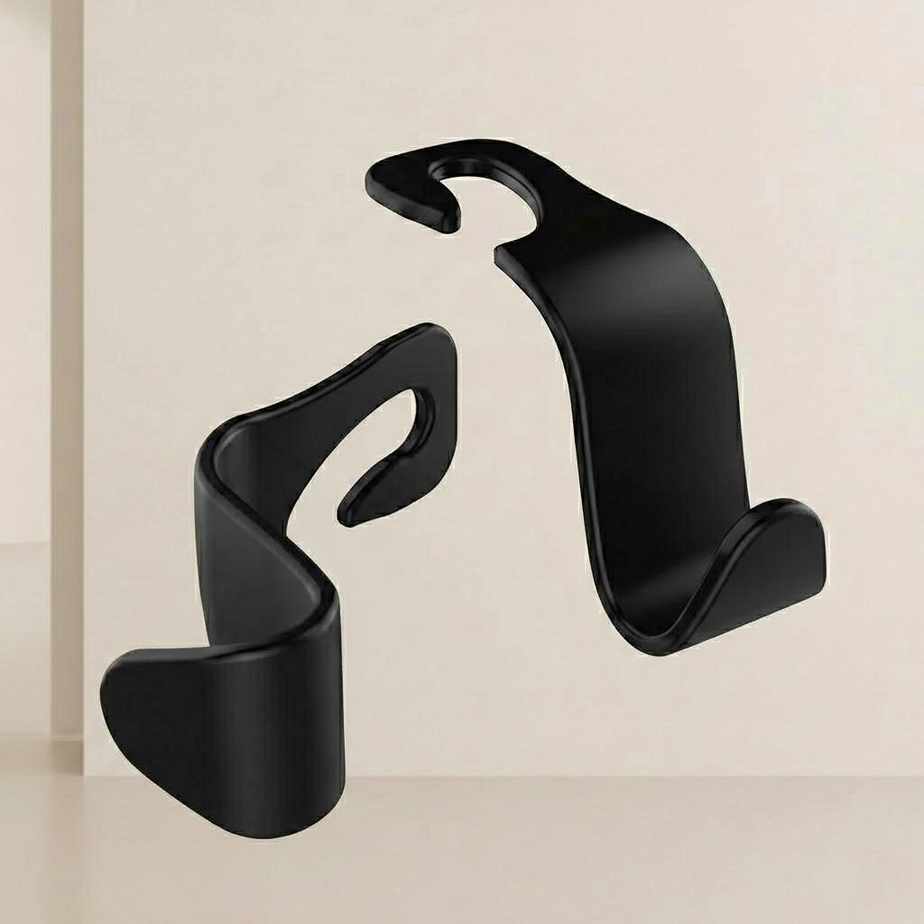 

Car Seat Back Organizer Hooks for Bags Umbrellas Storage Auto Accessories Headrest Hanger Organizer
